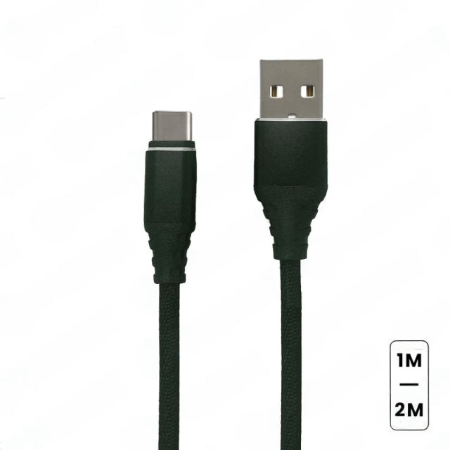 Câble USB Type-C Renforcé - 1m - BASIC INFORMATIQUE