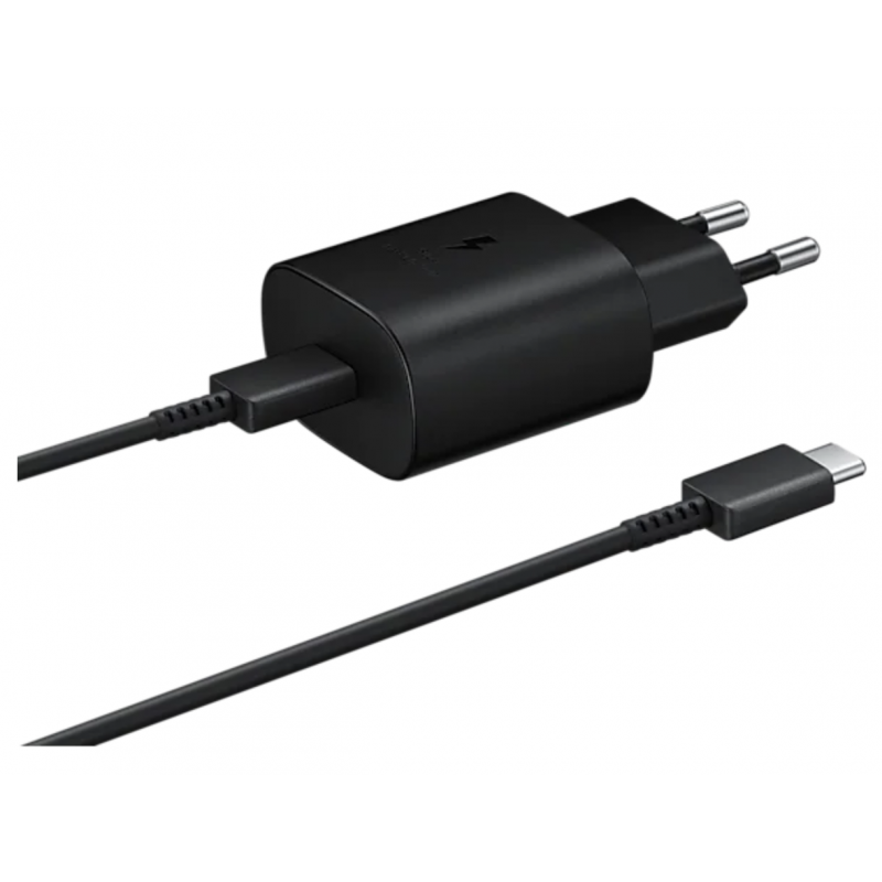 Samsung Chargeur Complet - Adaptateur 15W & Câble USB Type-C vers Type-C - BASIC INFORMATIQUE