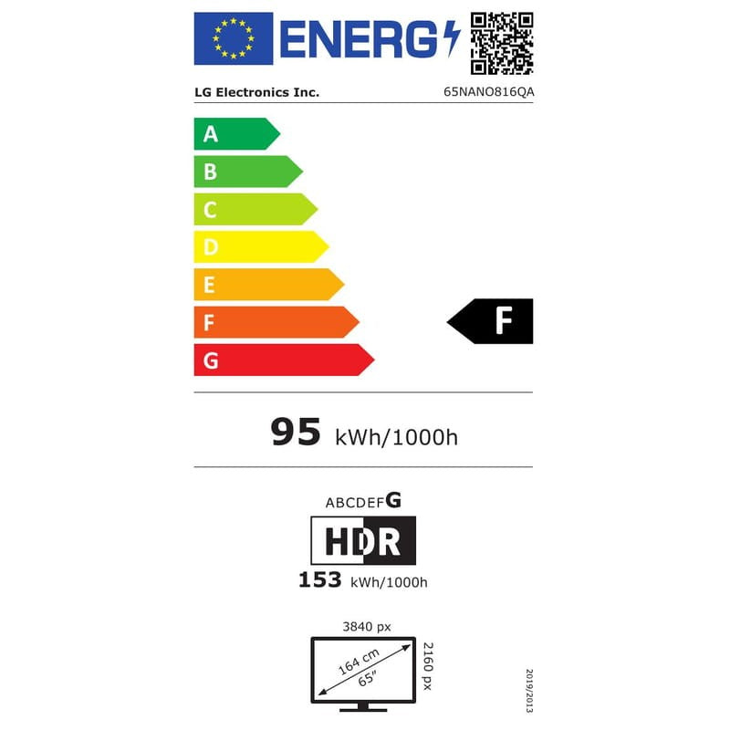 LG 65NANO816QA Smart TV 65″ 4K ULTRA HD NANO CELL WIFI - BASIC INFORMATIQUE