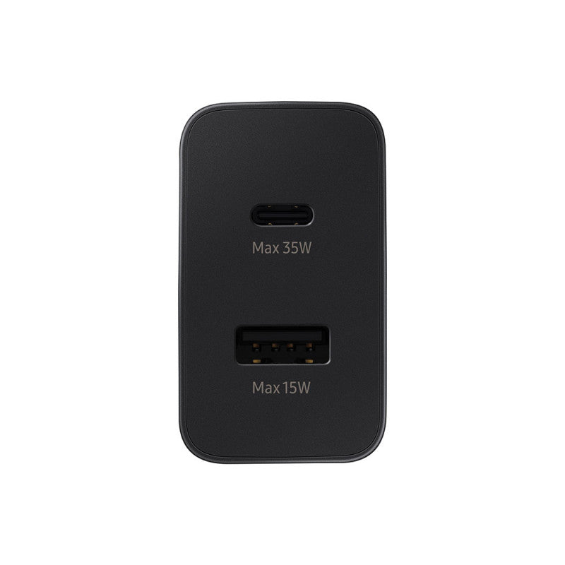 Samsung - Adaptateur Secteur Duo USB Type C & USB A - 35W - BASIC INFORMATIQUE